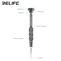Vente en gros RELIFE RL-728B Ensemble de tournevis robuste pour réparation d'ordinateur portable 2D Équipé d'un magnétiseur/Petite ventouse transparente