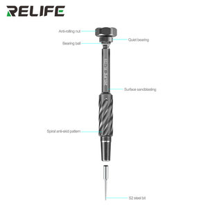 Juego de Destornilladores para Reparación de Portátiles RELIFE RL-728B 2D Resistente, Equipado <span class=keywords><strong>con</strong></span> Magnetizador/Ventosa Pequeña Transparente - Product Image 5