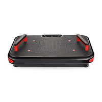 Plateforme vibrante portable pour exercices, moteur 200W, 20 vitesses, écran LED, équipement de fitness à domicile pour la perte de poids et le renforcement musculaire