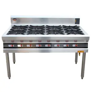 20 pollici 8 Bruciatore In Acciaio Inox Fornello Fornello <span class=keywords><strong>A</strong></span> <span class=keywords><strong>Gas</strong></span>/4 /6 /8 Testa Bruciatore <span class=keywords><strong>A</strong></span> <span class=keywords><strong>Gas</strong></span> Stufa Piano Cottura - Product Image 1