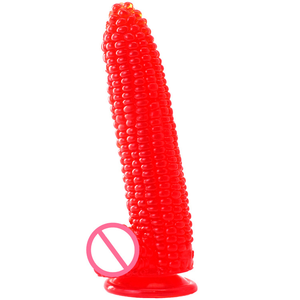Nuevo Dildo Texturizado con Forma de Maíz, Tapón Anal Seductor, Material de PVC Suave, Masturbador Manual, Juguete Sexual para Mujeres y Hombres, 21 cm, Tamaño Grande - Product Image 3