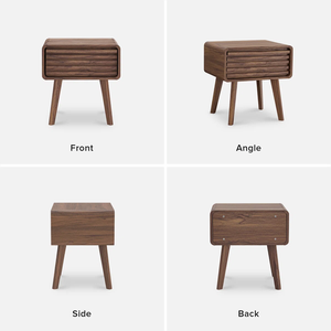 Home Furniture Vietnam Modern Bedroom Furniture Solid Wood <b>BEDSIDE</b> TAB MD13 High Quality Manufactured Wood OEM Nightstand - Product Image 6
