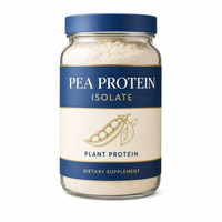 Poudre d'isolat de protéines de pois 100% végétale pour la récupération musculaire et le soutien de la masse protéique maigre