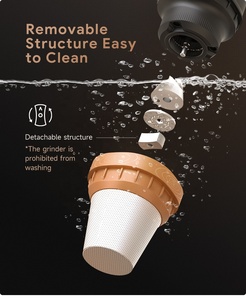 Không Dây Cà Phê Di Động Nhà Sản Xuất USB Có Thể Sạc Lại Cà Phê Maker Với Máy Xay 2 Trong 1 Chức Năng Cà Phê Maker Cho Xe Nhà Cắm Trại - Product Image 4