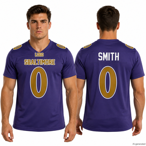 Maillot de rugby personnalisé MYLES GARRETT du club de rugby de Los Angeles, uniforme de match, la plus grande performance sur gazon, pour l'équipe des champions annuels 2026 - Product Image 6