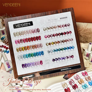 هلام عين القط المغناطيسي 48 Vendeeni 15 لونًا جل أظافر عين القط جل مخصص لمورد الأظافر الاحترافي - Product Image 2