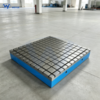 Plateforme modulaire de table à rainures en T en fonte anti-déformation de grande taille pour équipements de mesure optique lourds