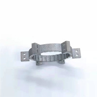 Support de stator en alliage d'aluminium usiné CNC OEM, cadre de montage de moteur circulaire denté, dessin ODM en aluminium pour moteur sans balais