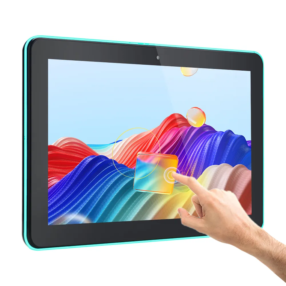 Groothandel Muurbevestiging 15.6 Inch Lcd Touchscreen Nfc Camera Led Lichtbalk Boekingssysteem Android Smart Home Tablet