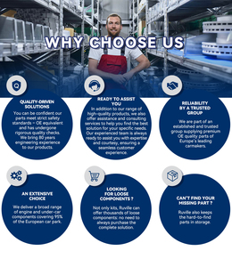 แบรนด์ RUVILLE สำหรับ LAGUNA MEGANE KANGOO PRIMERA 1.9 DCI 7 GOLE OE 13501-54070 มู่เล่ย์ข้อเหวี่ยงใหม่สำหรับ NISSAN - Product Image 5