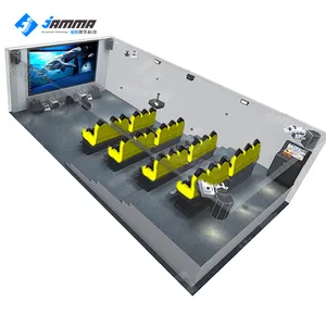 3D 4D 5D 7D Cinema Dynamic Chair Movie Theater Simulator for Sale