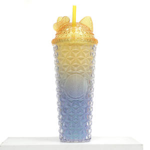 แก้วน้ำเก็บความเย็นสุญญากาศสองชั้นพลาสติก 710 มล. รุ่น Diamond Tumbler ยี่ห้อ Katie Creative ปี 2025 เป็นมิตรกับสิ่งแวดล้อม เหมาะสำหรับใช้ในสำนักงาน พกพาสะดวก - Product Image 6