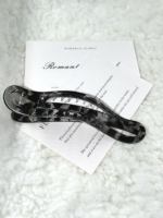Pinces à cheveux longues ondulées imprimé léopard écaille de tortue 11cm, forte tenue, style rétro, pour femmes, accessoires capillaires