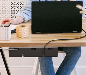 Khay Quản Lý Cáp Dưới Bàn Văn Phòng Tại Nhà Khay Sắp Xếp Để Bàn - Product Image 3