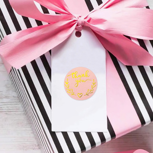 Custom Made Vinyl <b>Paper</b> Products Thank You Stickers for Small Business - Product Image 5