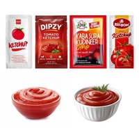 Machine auto 10 voies 4 côtés scellés haute vitesse pour sachets ketchup & sauces