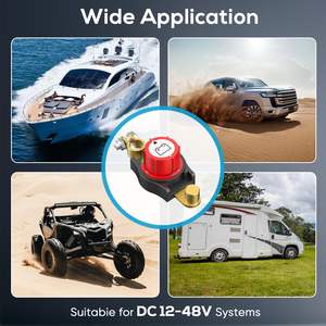 สวิตช์ตัดแบตเตอรี่รถยนต์ ASW-A71002 12V-48V สวิตช์ตัดไฟแบตเตอรี่ ขั้วลบ เปิด-ปิด สำหรับแบตเตอรี่รถยนต์ ยานยนต์ และเรือ - Product Image 6