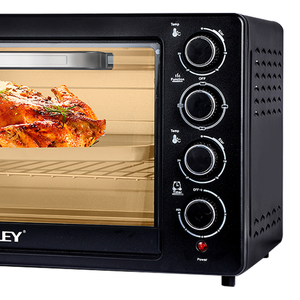 <span class=keywords><strong>Four</strong></span> à pizza électrique de comptoir Haley Brand 38 litres, meilleur <span class=keywords><strong>four</strong></span> grille-pain à convection pour un usage domestique, fonctions de cuisson, de grillage et de maintien au chaud - Product Image 6