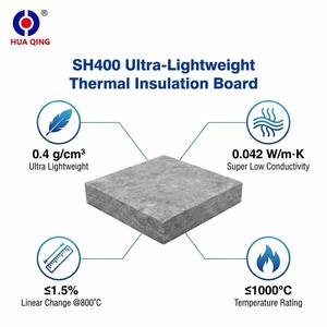 <span class=keywords><strong>Plaque</strong></span> d'isolation en <span class=keywords><strong>vermiculite</strong></span> nanoporeuse, densité 0,4 g/cm³, conductivité thermique 0,042 W/mK, CCS 0,5 MPa, découpe possible - Product Image 2