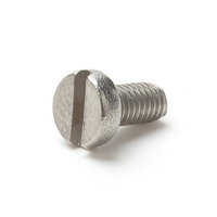 Vis en acier inoxydable DIN 84 304 M2 M3 M4 M5 M6, vis à tête fendue, vis à tête ronde, vis à tête fraisée