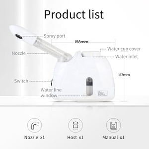 Vaporizzatore Facciale Elettrico KSKIN con Tecnologia Ionica Nano - Sauna Facciale a <span class=keywords><strong>Vapore</strong></span> Caldo/Freddo <span class=keywords><strong>per</strong></span> Uso Domestico <span class=keywords><strong>per</strong></span> <span class=keywords><strong>Pulizia</strong></span> Profonda e Idratazione - Product Image 3