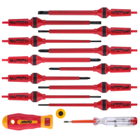 Qixin Chine fournisseur personnalisé couple isolé 13 pièces Kit réparation VDE tournevis jeu de tournevis