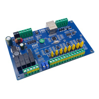 Módulo IO Ethernet con 8 Entradas Analógicas, 2 Salidas Analógicas, 4 Entradas de Interruptor, 4 Relés, RS485, RS232, MODBUS TCP/RTU, Montaje en Riel DIN35, para Ingeniería