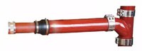 Raccord de compression flexible pour tuyau d'eau, avec douille filetée réductrice