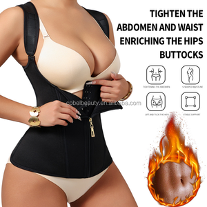 Nouvelles Fajas colombiennes grande taille à larges bretelles, effet sablier, amincissantes, gainantes, contrôle du ventre, rehaussement des fesses, pour femmes - Product Image 3