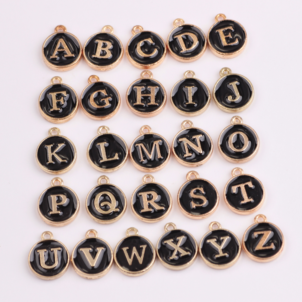 Alphabet A b c d e f g h i j k l m amour charmes et pendentifs pour bijoux fabrication