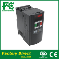 Variateur de fréquence triphasé 380V VFD pour moteur, contrôleur de vitesse 2,2-22kW, direct usine pour le transport vertical