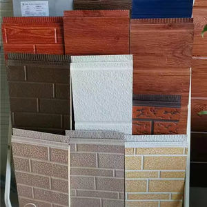 แผงแซนวิชแผงโลหะฉนวนกันความร้อนมีความหนาแน่นสูงทนต่อน้ำมาตรฐาน CE ISO - Product Image 1