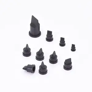 Food grade one way silicone micro black small mini rubber duckbill valve miniature rubber check valves for flow control