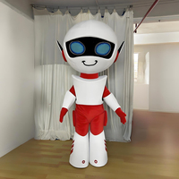 Costume de Mascotte Robot Cartoon Personnalisé Shengye, Peluche Super Douce, Unisexe Adulte, pour Événements Commerciaux et Marques d'Entreprises de Haute Technologie