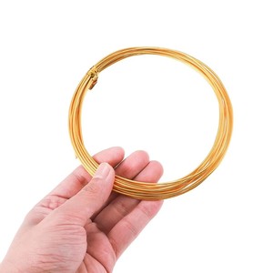Alambre Metálico Recubierto Personalizado para Manualidades |   Alambre de Cobre/Aluminio Suave para Atar con Servicio de Corte para la Fabricación de Joyería DIY - Product Image 4