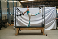 Lit de Pilates Cadillac MJD M201A en chêne, matériau durable, boîte en bois, utilisation domestique et commerciale, entraînement de yoga, fitness, musculation