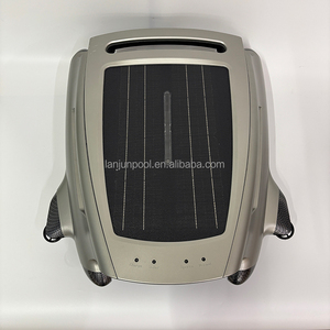 Skimmer Automático para Piscina con Energía Solar |   Aspiradora Inalámbrica para Superficies con Funcionamiento Eficiente y Cesta de Filtro Extraíble - Product Image 4