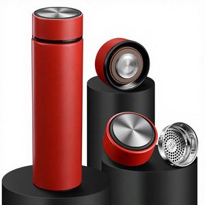 Business Gift Stainless Steel Double Layer Custom Logo Wholesale Sports Insulated Vacuum Coffee Tumbler <b>Bottle</b> Flask - Product Image 1