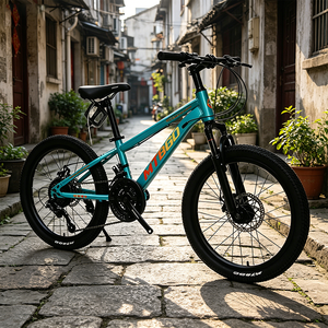 จักรยานเสือภูเขาสำหรับเด็ก MTBGO รุ่นขายดีที่สุด ขนาด 20 นิ้ว พร้อมระบบกันสะเทือนหน้า เบรกดิสก์ หลายเกียร์ - Product Image 5
