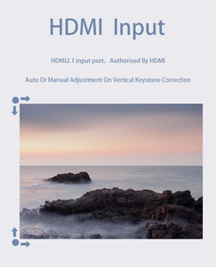 Homan 2.4G/5G Wifi Android Thông Minh Túi Máy Chiếu Mới 4K Video Pico DLP Không Dây Miracast Ngoài Trời Rạp Chiếu Phim Máy Chiếu - Product Image 4