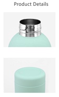 Meilleure vente Bouteille de voyage à vide isolée à double paroi en acier inoxydable et écologique promotionnelle avec poignée Bouteilles d'eau