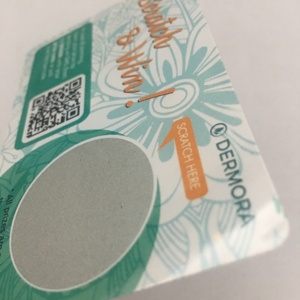 Özel tasarım baskı plastik arama kartı çizik kart PIN numarası gümüş çizik piyango kartları kazanan için - Product Image 6