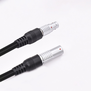 FGG.00.302.CLAD Konektor Kabel 2 Pin Sirkular Push Pull Self Locking untuk Daya Kamera/Sensor Industri - Product Image 2