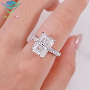 Bague de fiançailles en diamant de taille fantaisie, en or 14K/18K, avec diamant CVD certifié IGI, cultivé en laboratoire, sur mesure - Product Image 3