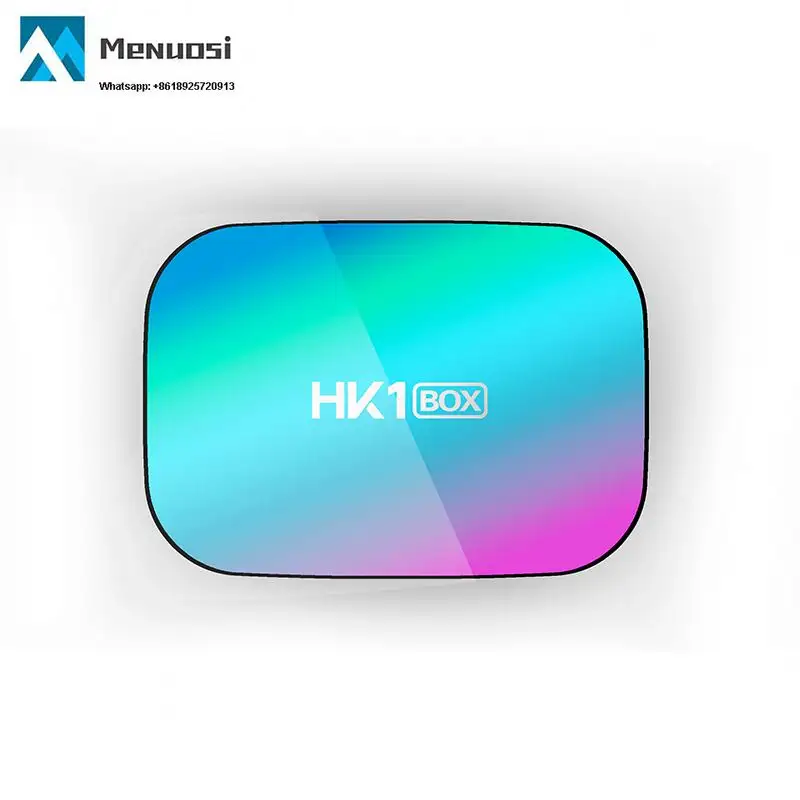 New Arrival HK1 Box Android 9.0 4GB Ram 32GB/64GB/128GB Rom 4K HD Amlogic S905X3 Smart Tv Box