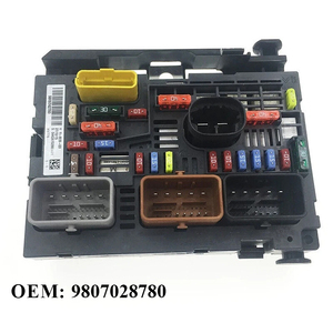 9807028580 Nouveau 9809742780 9664705980 9667044980 9675877980 R19 R02 Boîte à fusibles <span class=keywords><strong>BSM</strong></span> Convient pour Citroën C5 TD 08-12 Peugeot 508 3008 - Product Image 1
