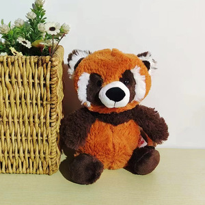 Etiqueta privada mapache peluche zoológico Animal juguetes al por mayor barato lindo logotipo personalizado niños suave juguete de peluche mapache - Product Image 5