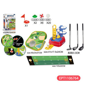 EPT Nouveau jeu de seaux de sport pour enfants en plein air Couverture d'entraînement Jouets avec balles de golf en plastique pour jouer dans la cour - Product Image 4