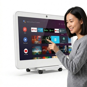 21.5 Inch Black <b>Portable</b> Smart <b>TV</b> Android 15 Touch Screen HD1080 6GB 128GB Built-in Camera 15000mAh Battery OEM ODM <b>Portable</b> Int - Product Image 2