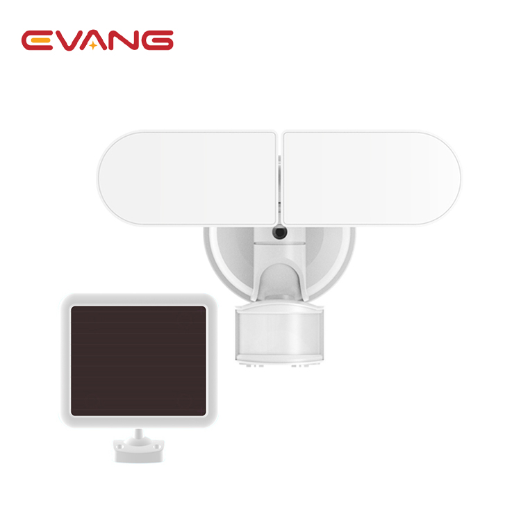 Высокое качество водонепроницаемый Ip65 светодиодный датчик детектора движения СИД солнечный 100 Вт огни безопасности на солнечной батарее с сигналом тревоги для автомобиля снаружи